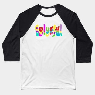 Colorful Baseball T-Shirt